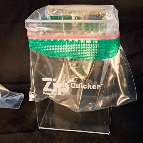 2-Pack Ziploc Acrylic Bag Holders for Food | Mercari 2-Pack Ziploc Acrylic Bag Holders for Food Prep, Storage or Compost